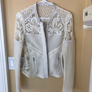 IRO Lewis Jacket Cream/Winter white Size 1/Small